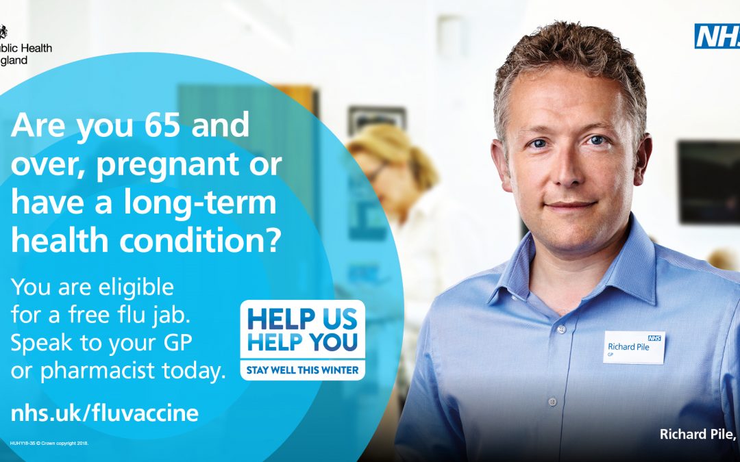 Don’t put it off – it’s not too late to get your flu jab