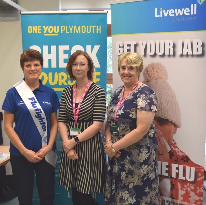 Livewell Southwest shortlisted for national Flu Fighter award