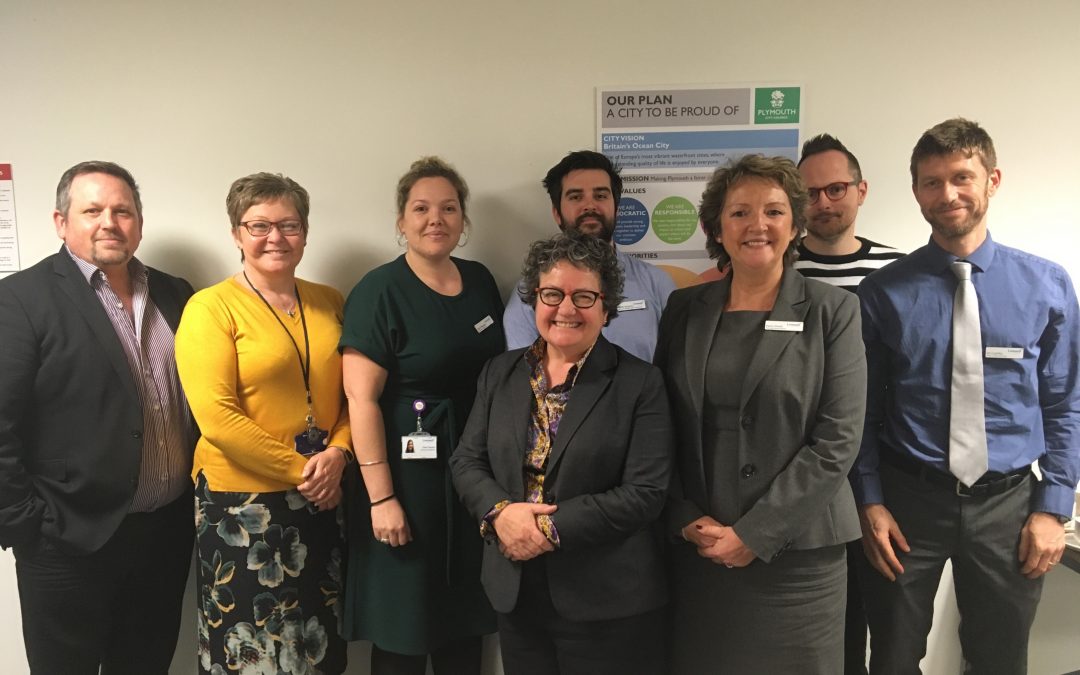England’s top social worker praises Plymouth’s teams during visit