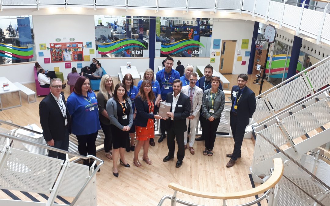 Success as first business reaches Bronze Award in Wellbeing at Work Scheme