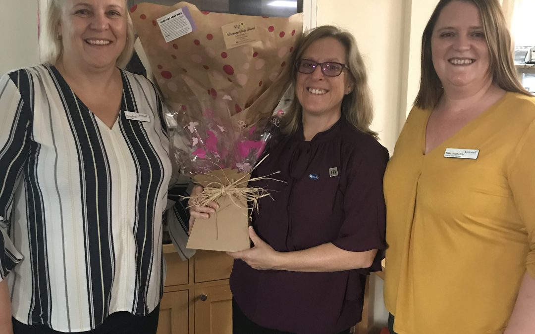 World Mental Health Day: Mental health unit thanks beautician for pampering staff and patients