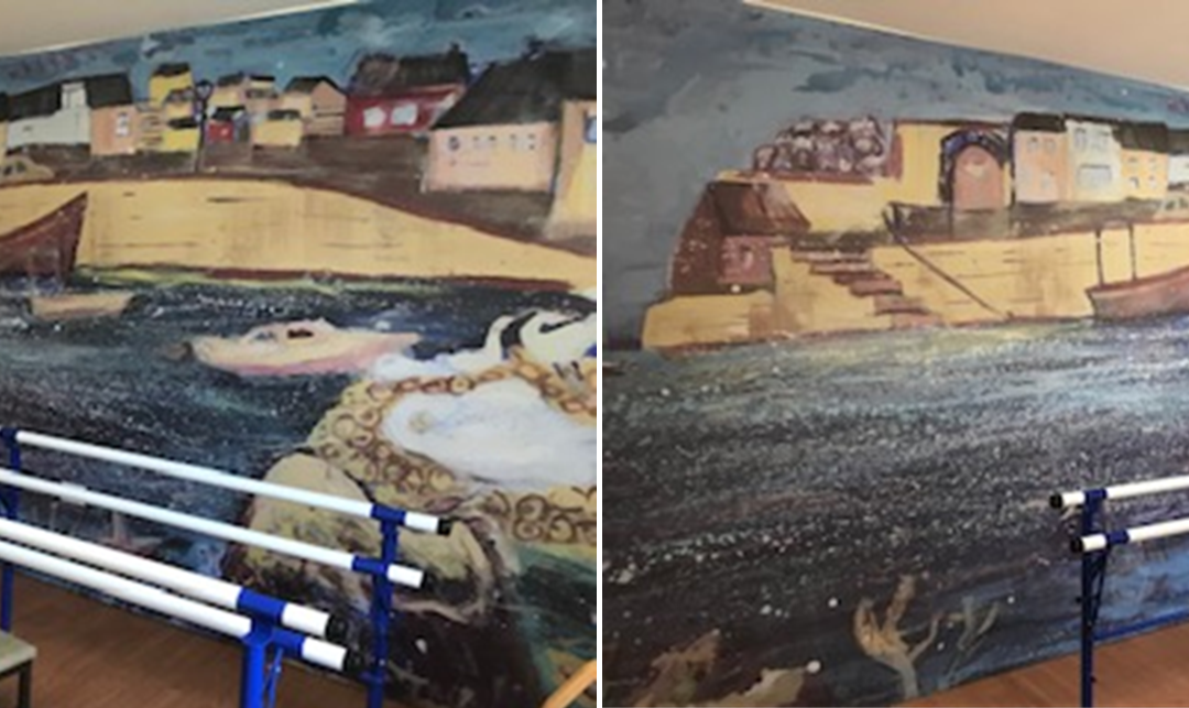 Plymouth art students add a colourful welcome to the Thornberry Centre