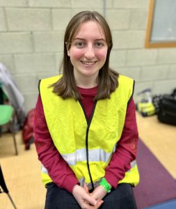 Woman in hi-viz