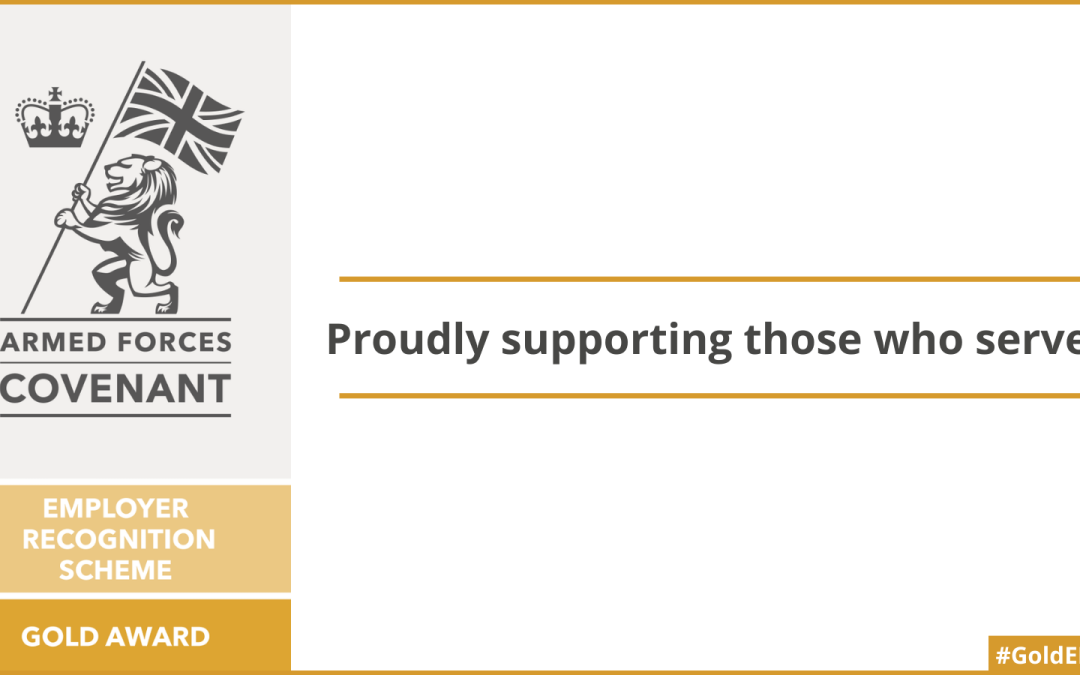 Livewell Southwest awarded Gold status for Armed Forces Employee Recognition Standard