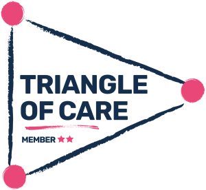 Triangle of Care logo
Two star member
