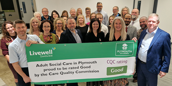 Plymouth praised for its adult social care support